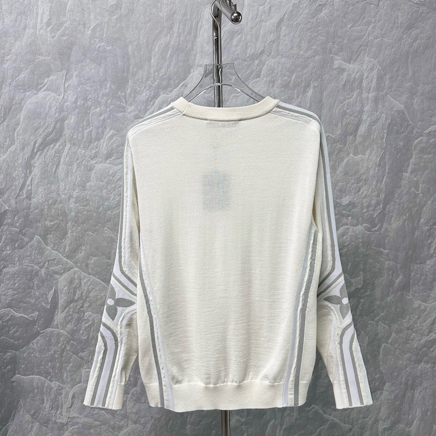 Louis Vuitton SS26 Ski Logo Wool Sweater — back