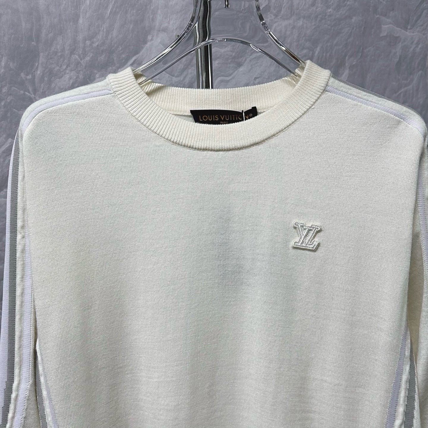 Louis Vuitton SS26 Ski Logo Wool Sweater — front
