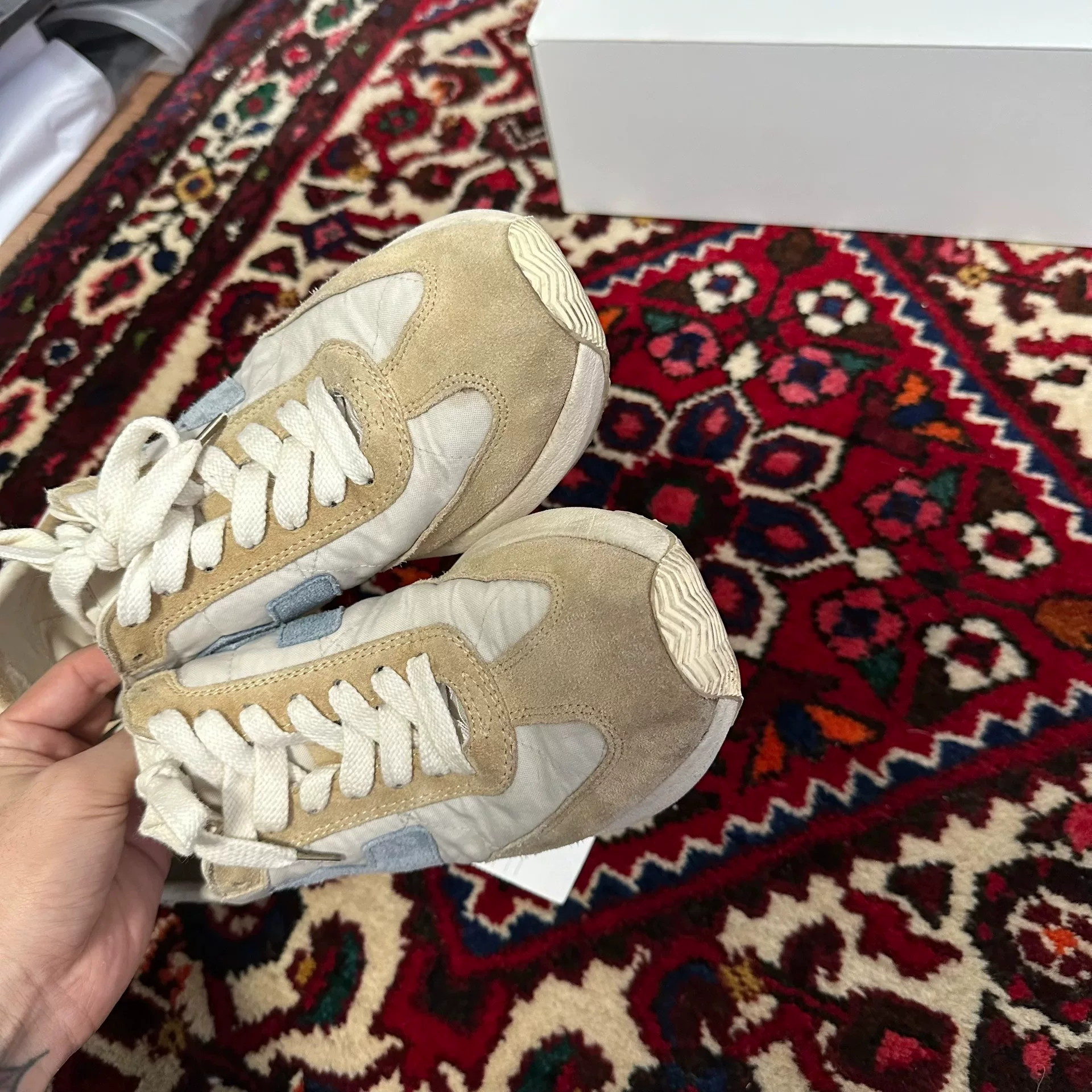 visvim 21ss FKT Runner Sneakers — label