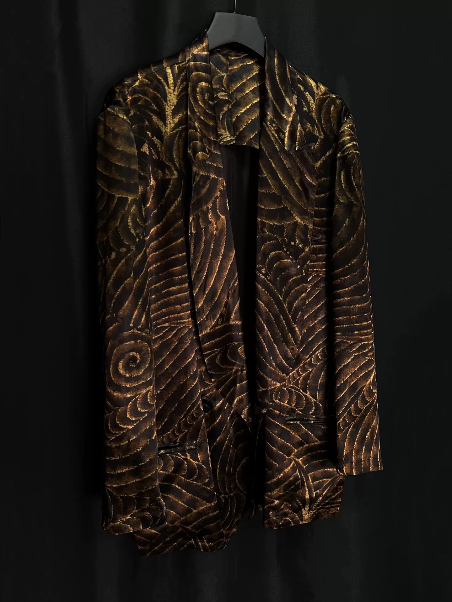 Yohji Yamamoto 1985SS Runway Coat — detail