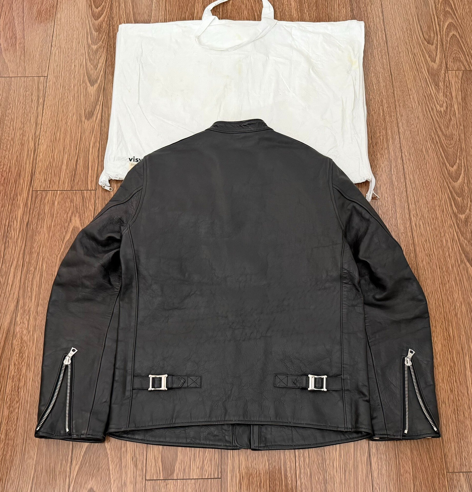 VISVIM MUNRO RIDER'S Horsehide JKT — front