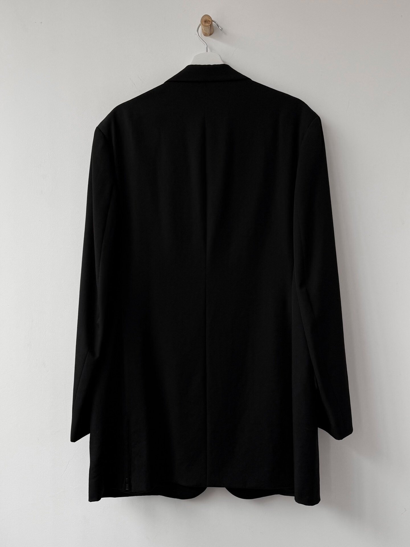 Yohji Yamamoto 22AW Wool Suit Jacket — label