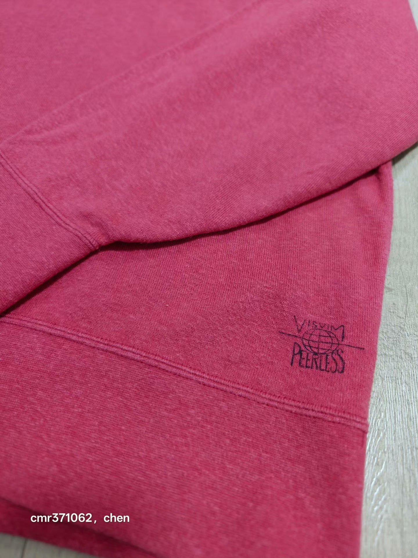 VISVIM 20AW JUMBO SWEAT L/S STAMP — back