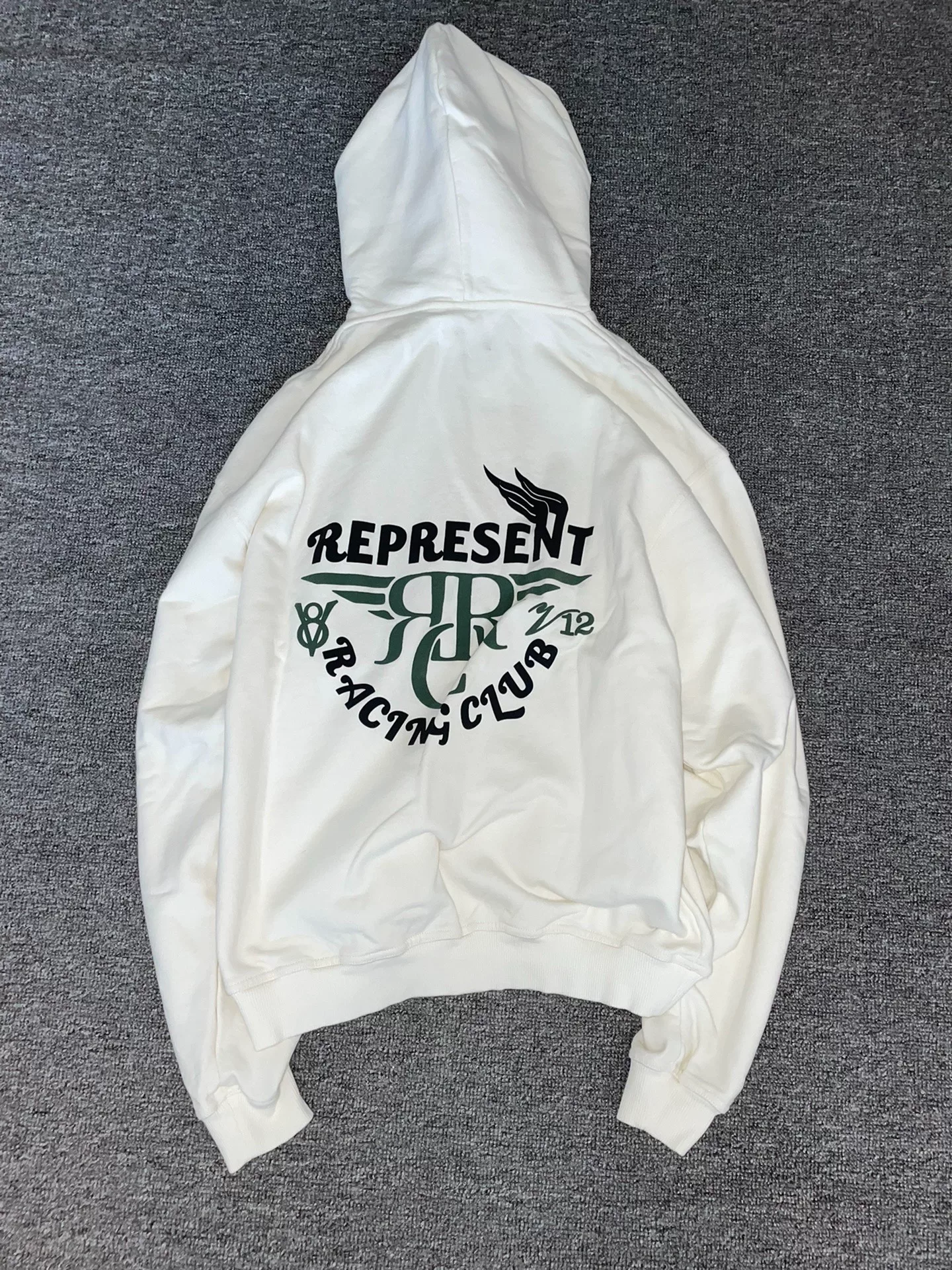 Represent White Hoodie
