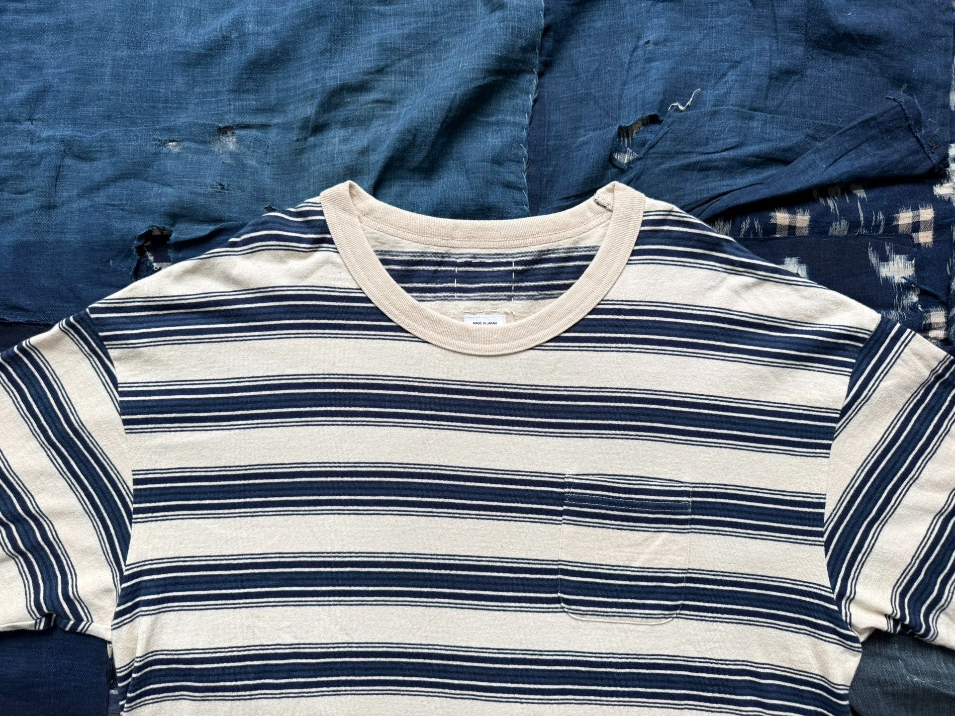 VISVIM 22SS BORDER JUMBO TEE — detail