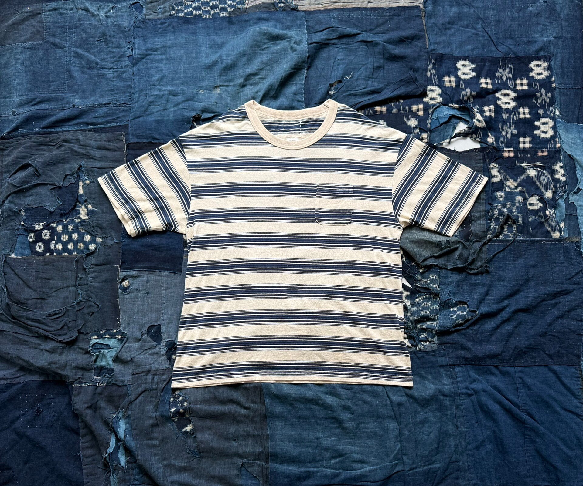 VISVIM 22SS BORDER JUMBO TEE