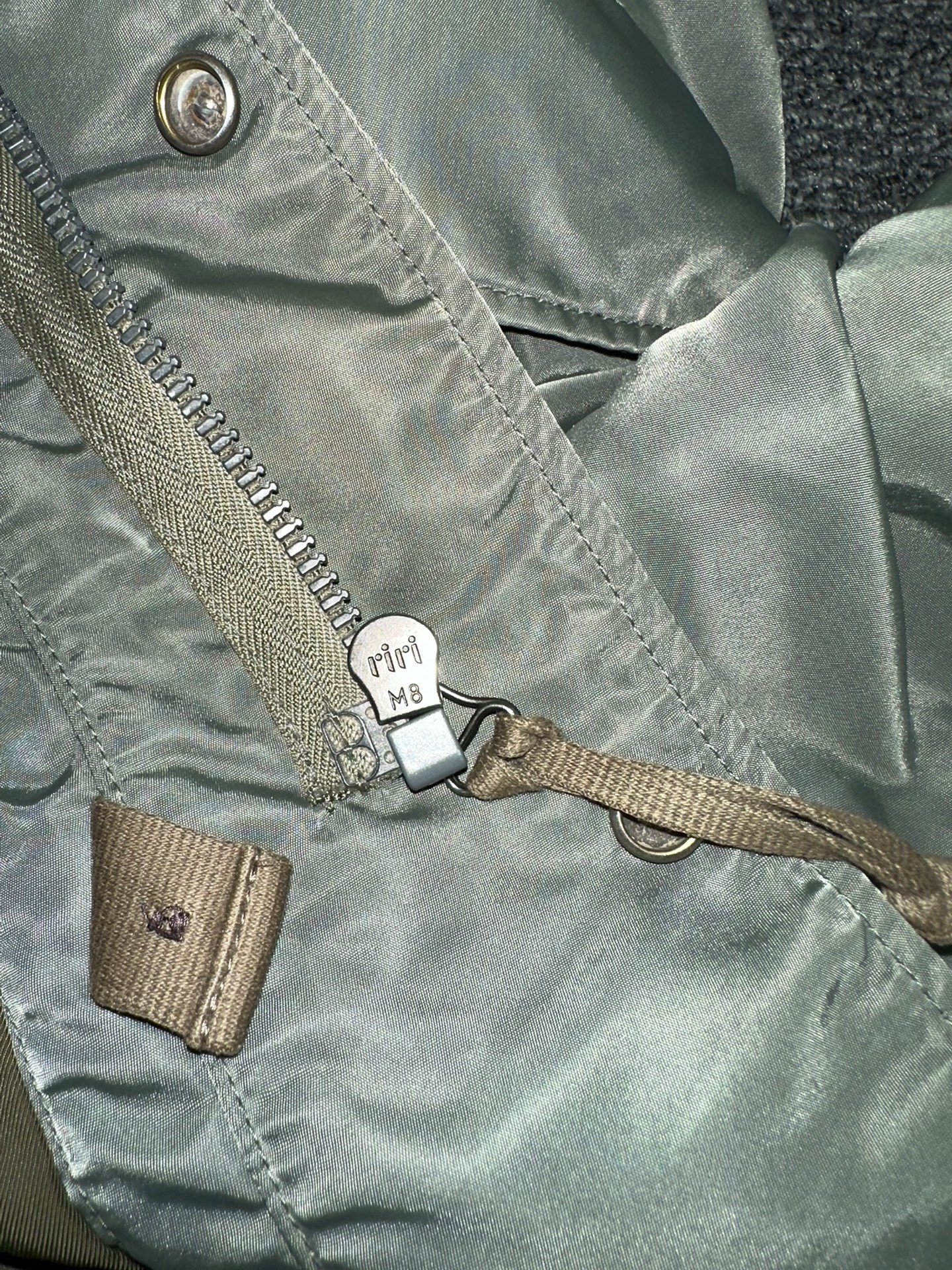 Visvim 19AW Six Five Fishtail Parka — label
