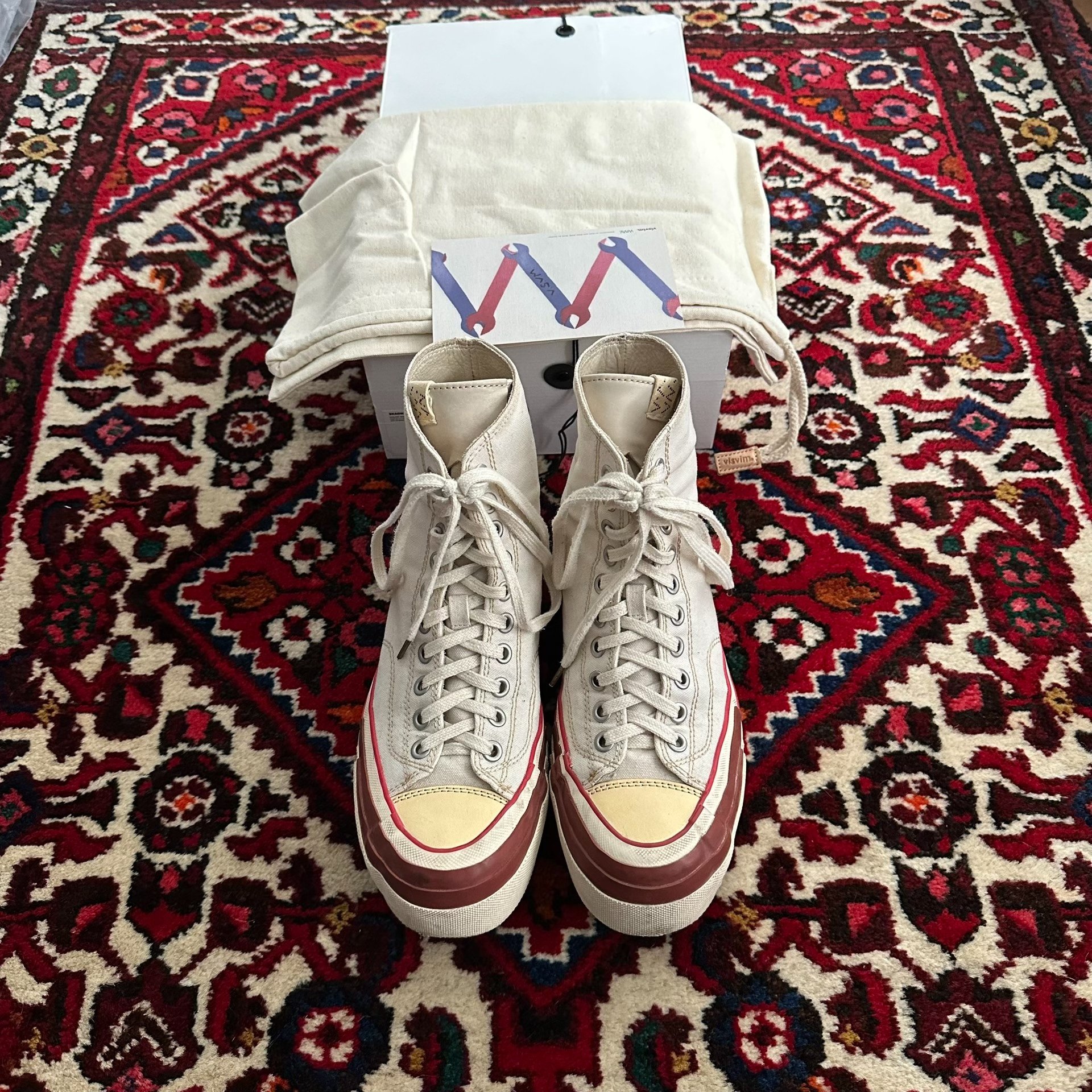visvim 21AW Skagway Hi Canvas Shoes