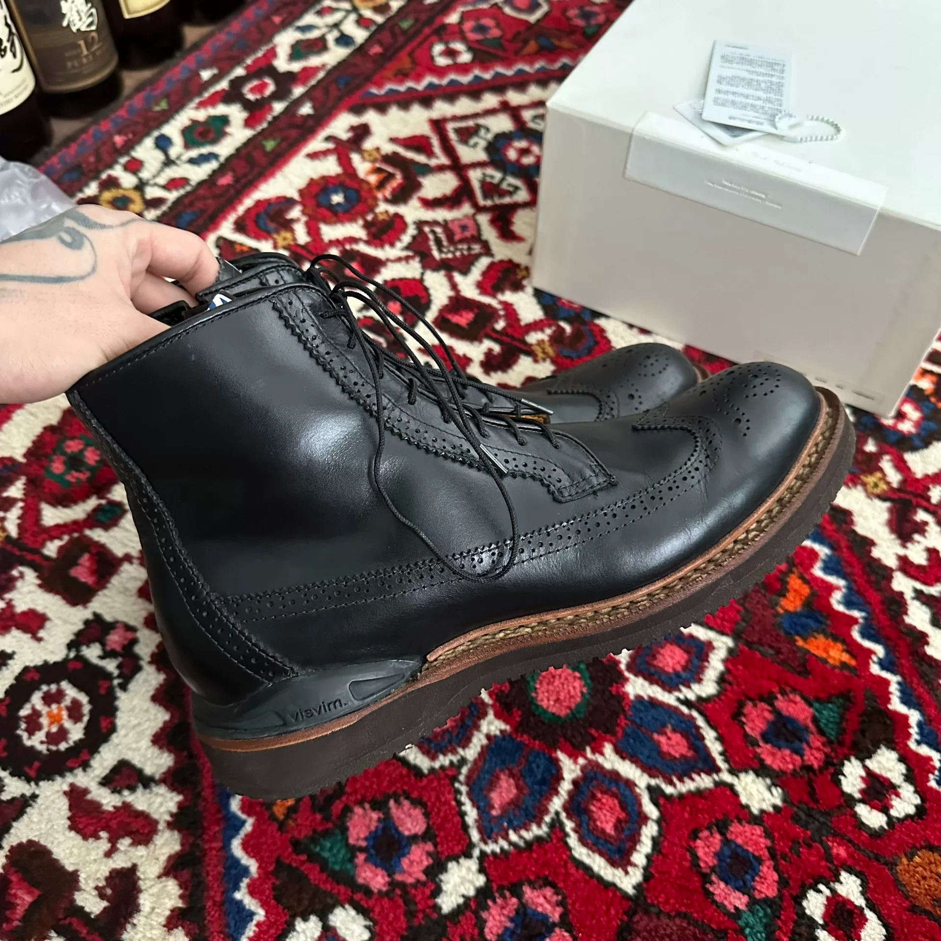 visvim 11aw Patrician Folk Boots — detail