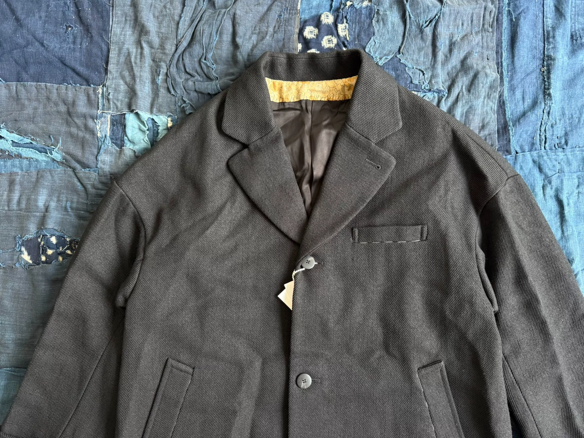VISVIM 25AW HAMMONS COAT — detail