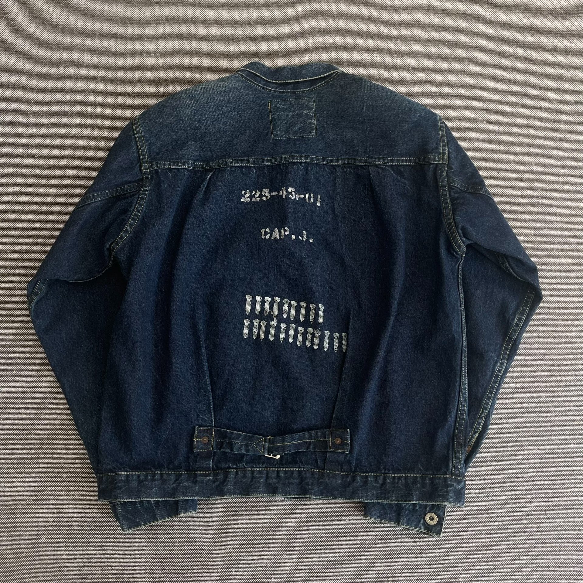 Levi's LVC S506xx Washed Denim Jacket — front