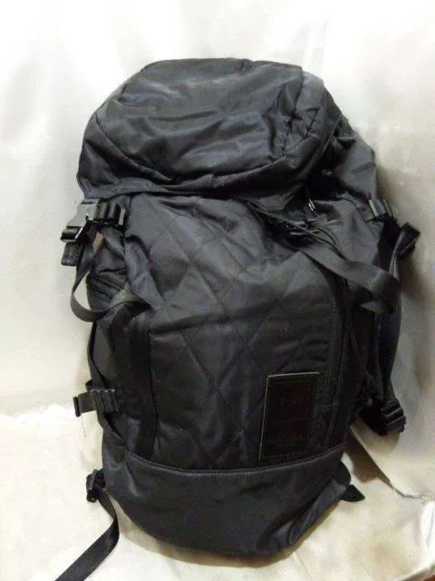 SISE×PORTER Black Backpack — front