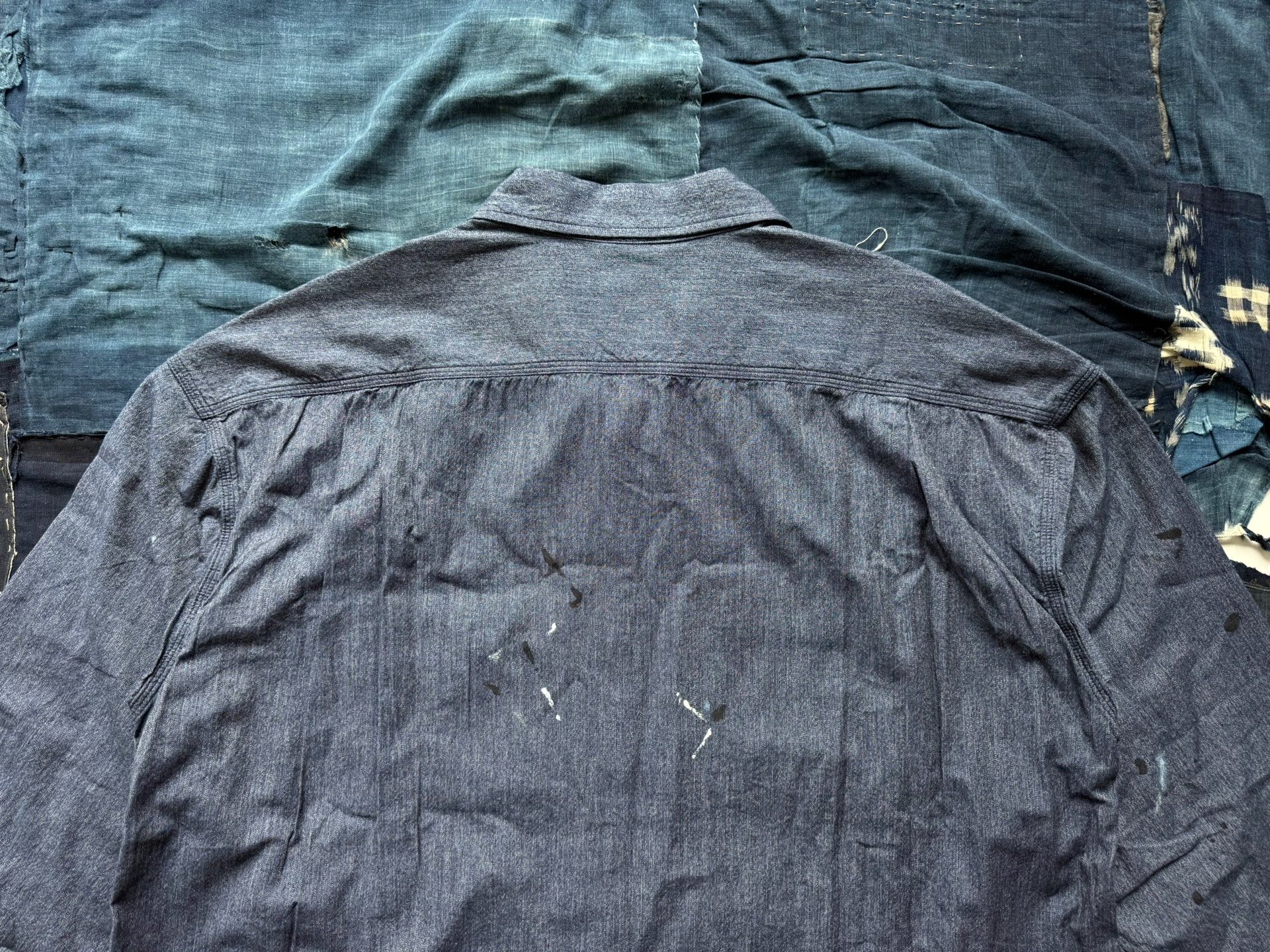 Visvim 26SS ICT Langer Chambray L/S — label