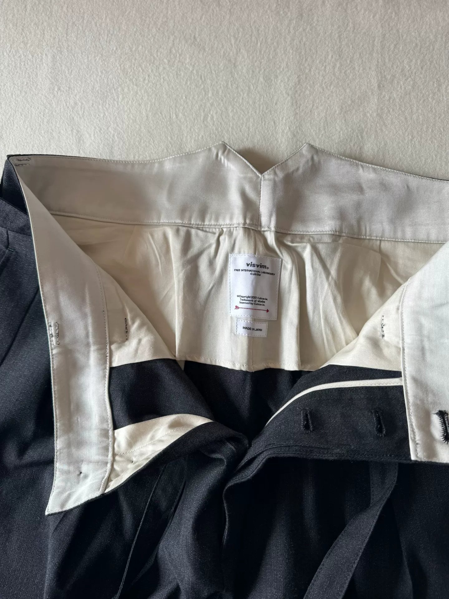 Visvim 23AW Hakama Pants Santome — back