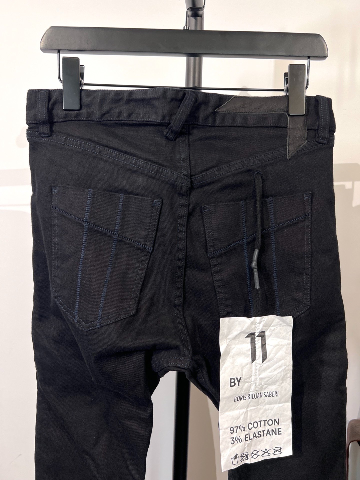 Boris Bidjan Saberi 11by bbs P1 Jeans — back