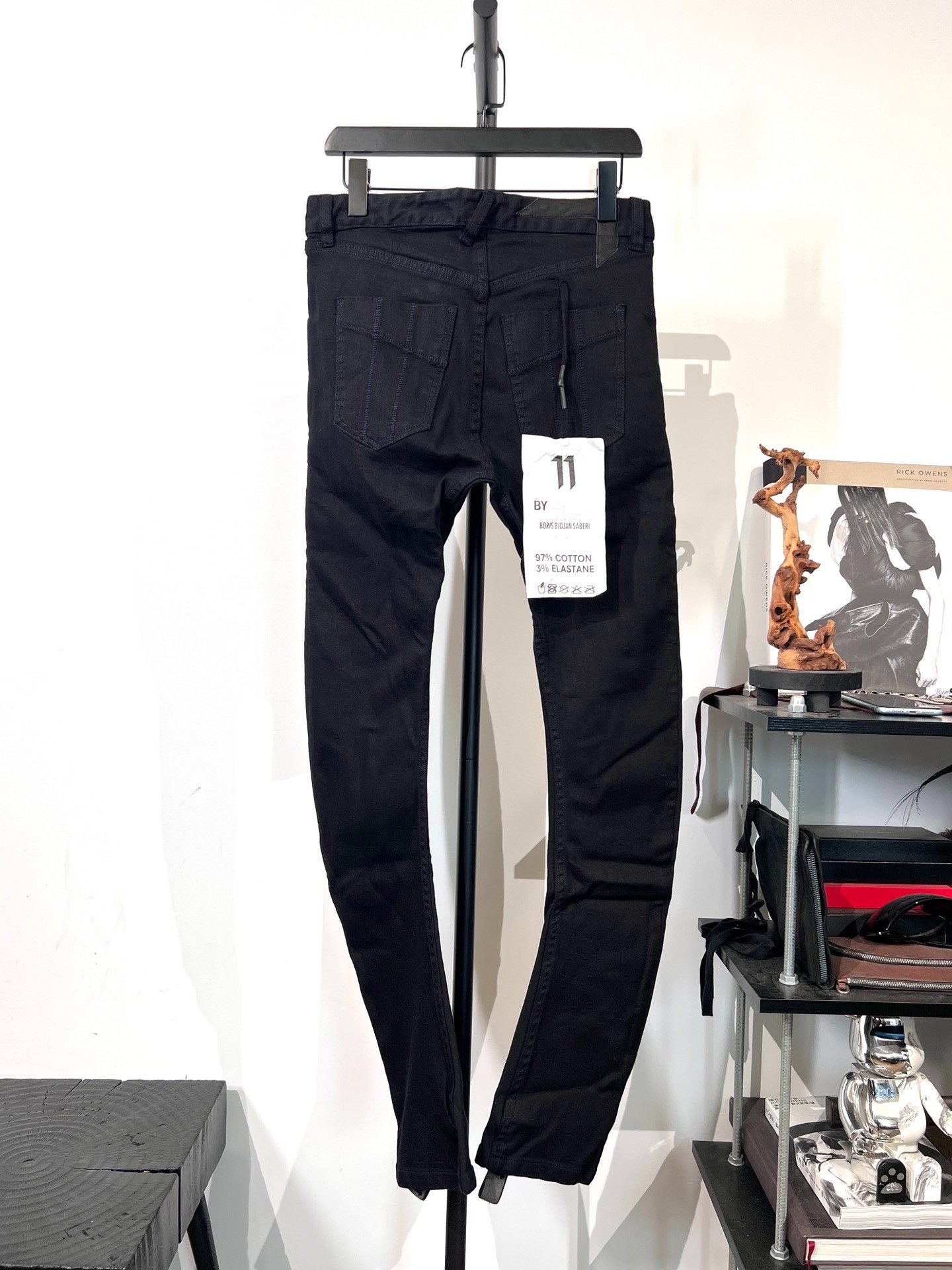 Boris Bidjan Saberi 11by bbs P1 Jeans — front