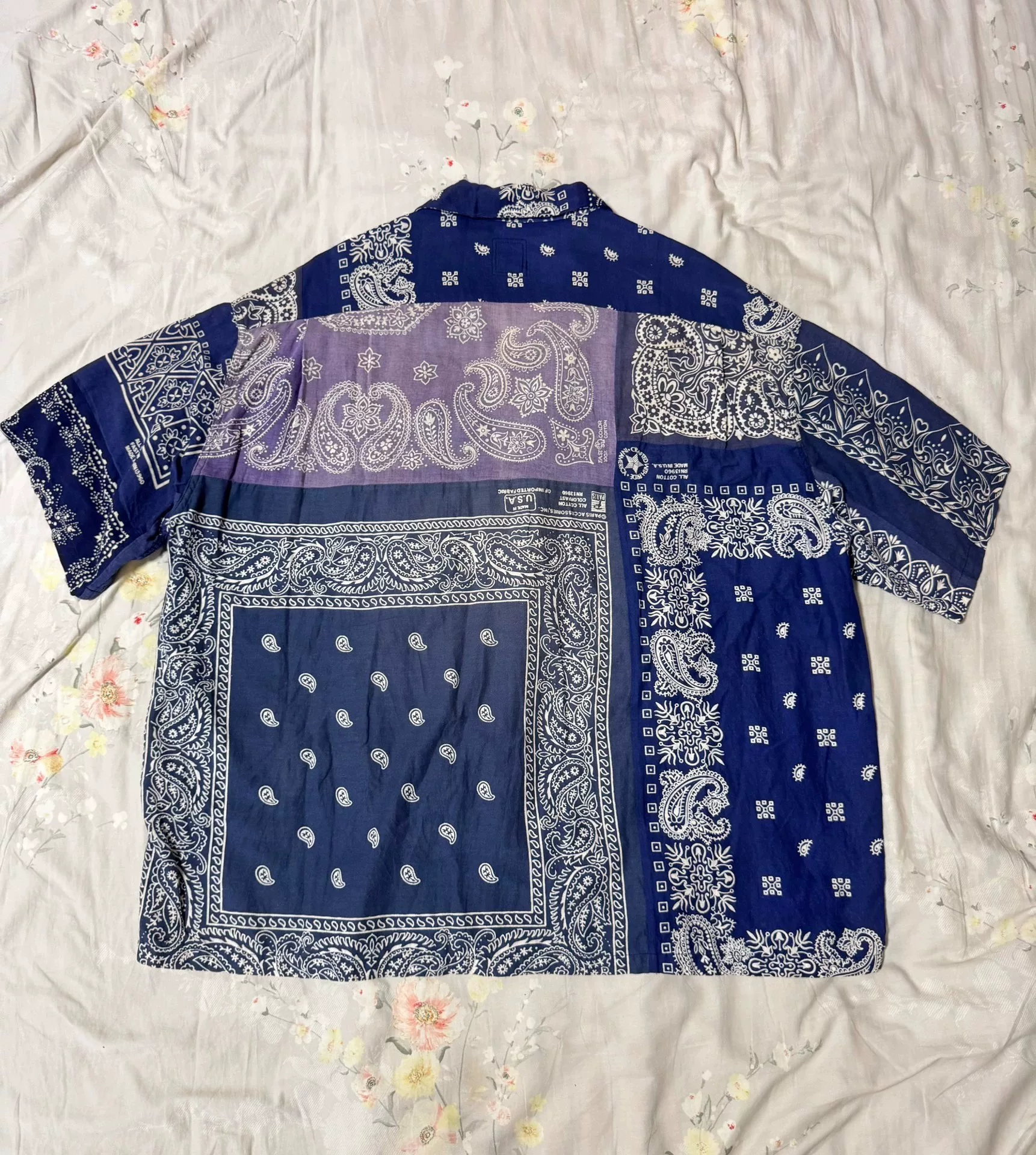visvim 21SS ICT Wallis Paisley Shirt — front