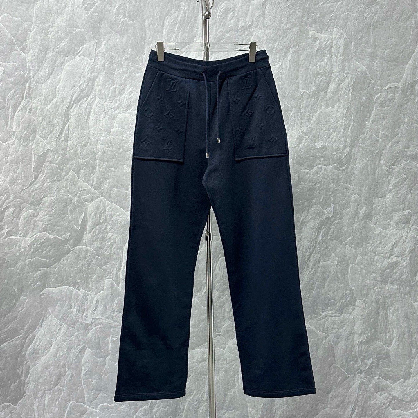 Louis Vuitton SS26 Embossed Drawstring Pants