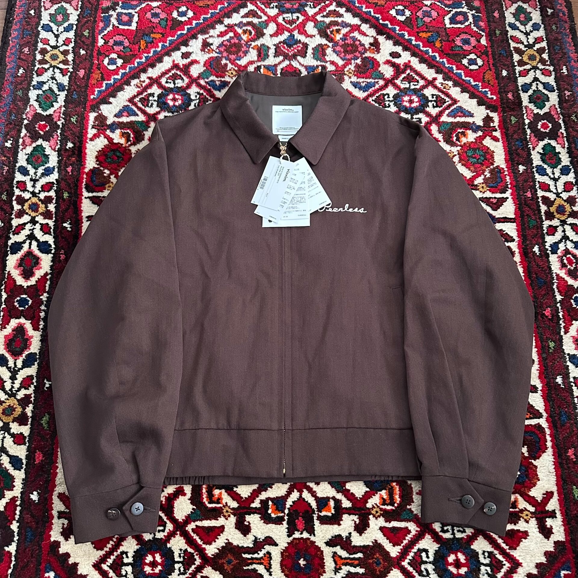VISVIM ALCAN JKT Wool Blend Jacket — front