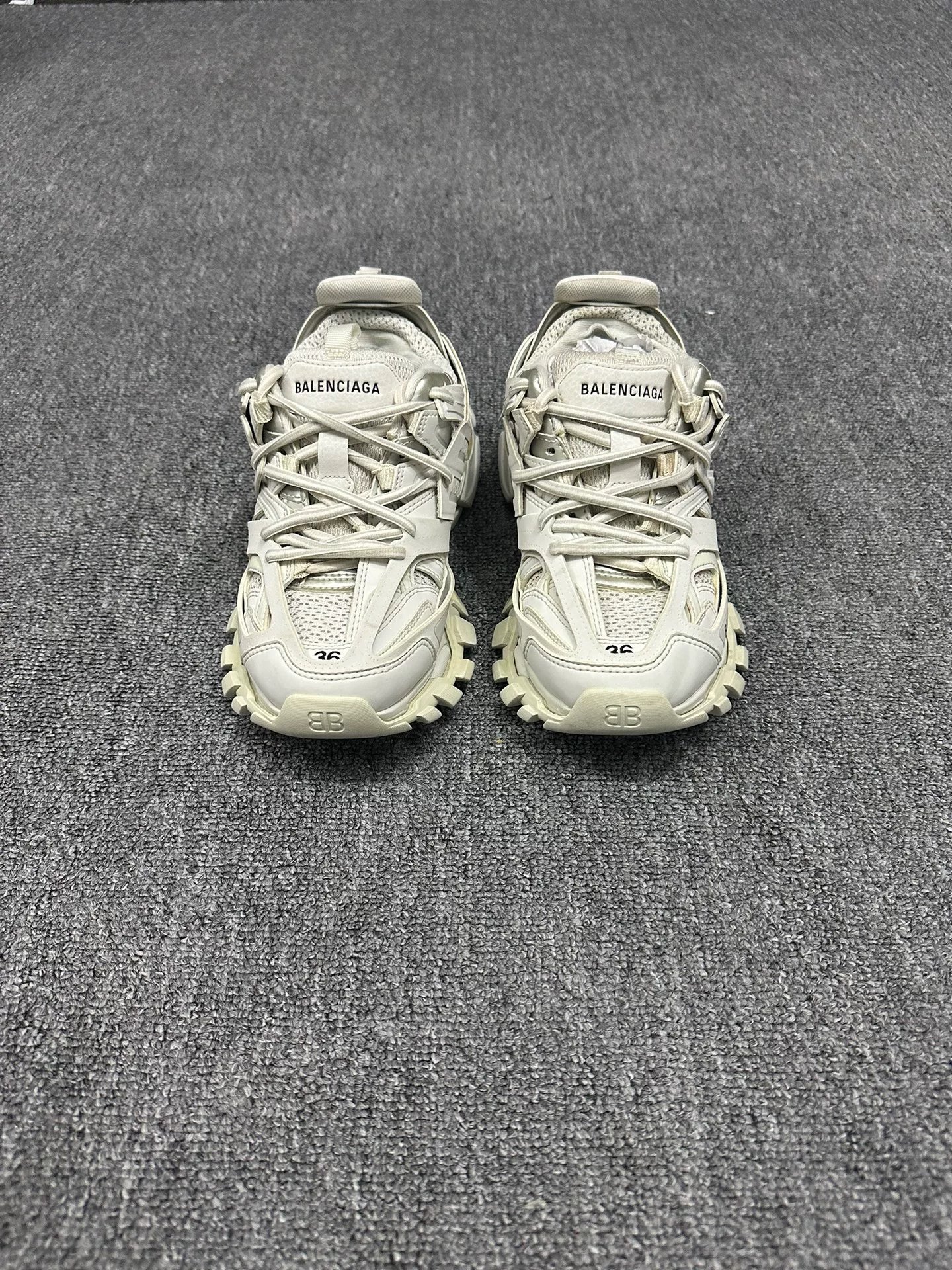 Balenciaga Track White Dad Shoes 36