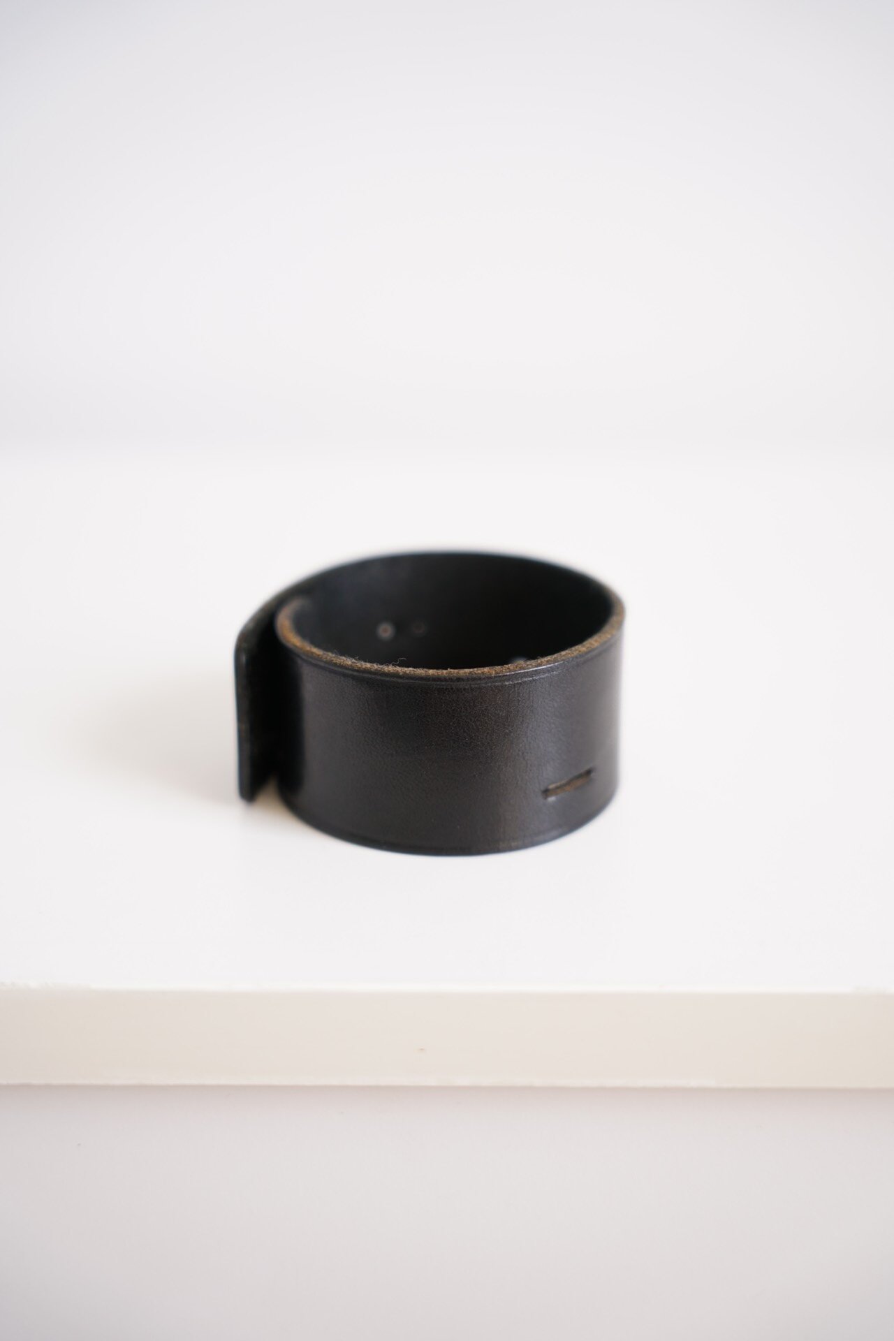 Yohji Yamamoto 08AW Leather Bracelet — back