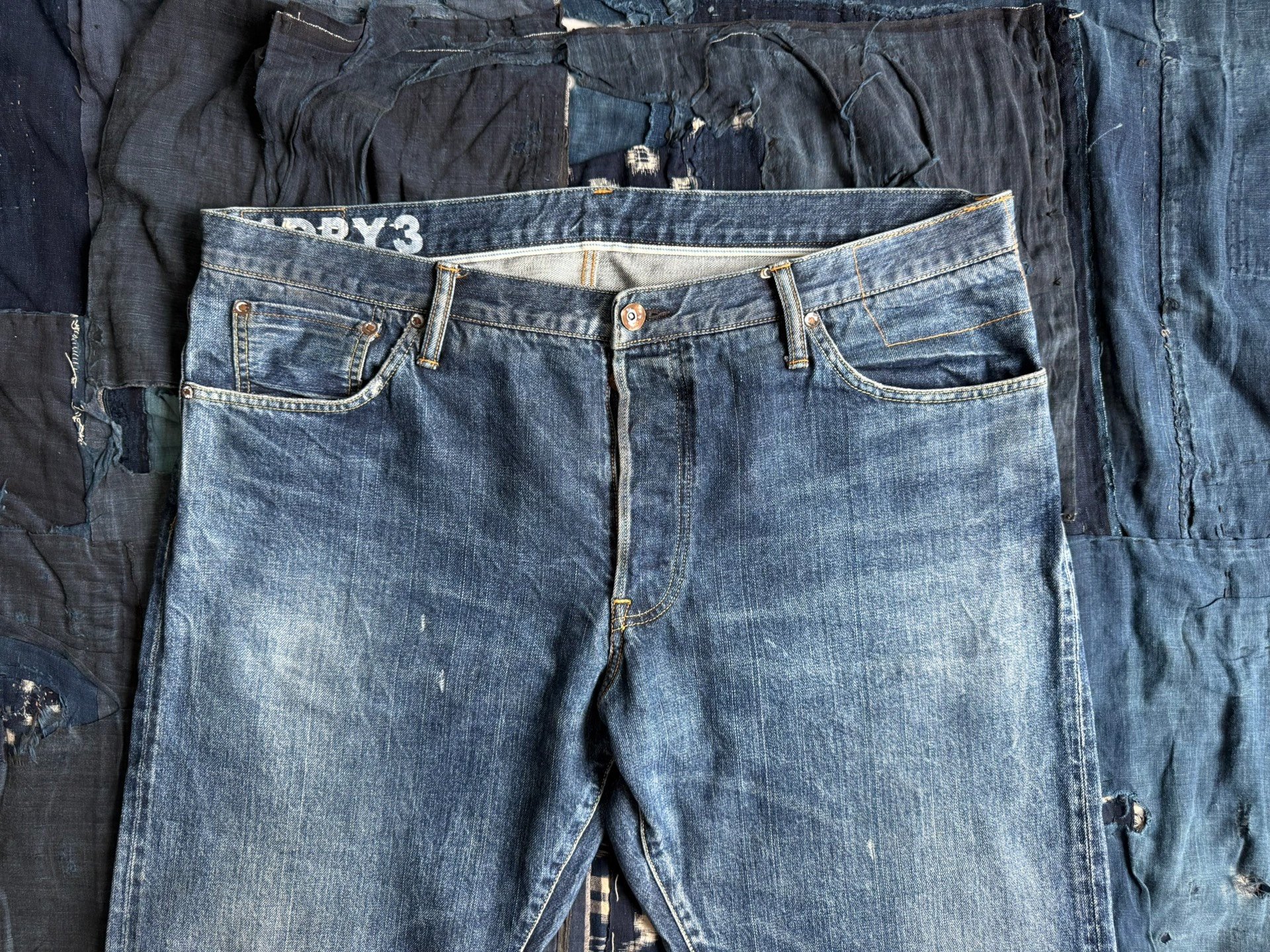 VISVIM 23AW SOCIAL SCULPTURE Jeans — back