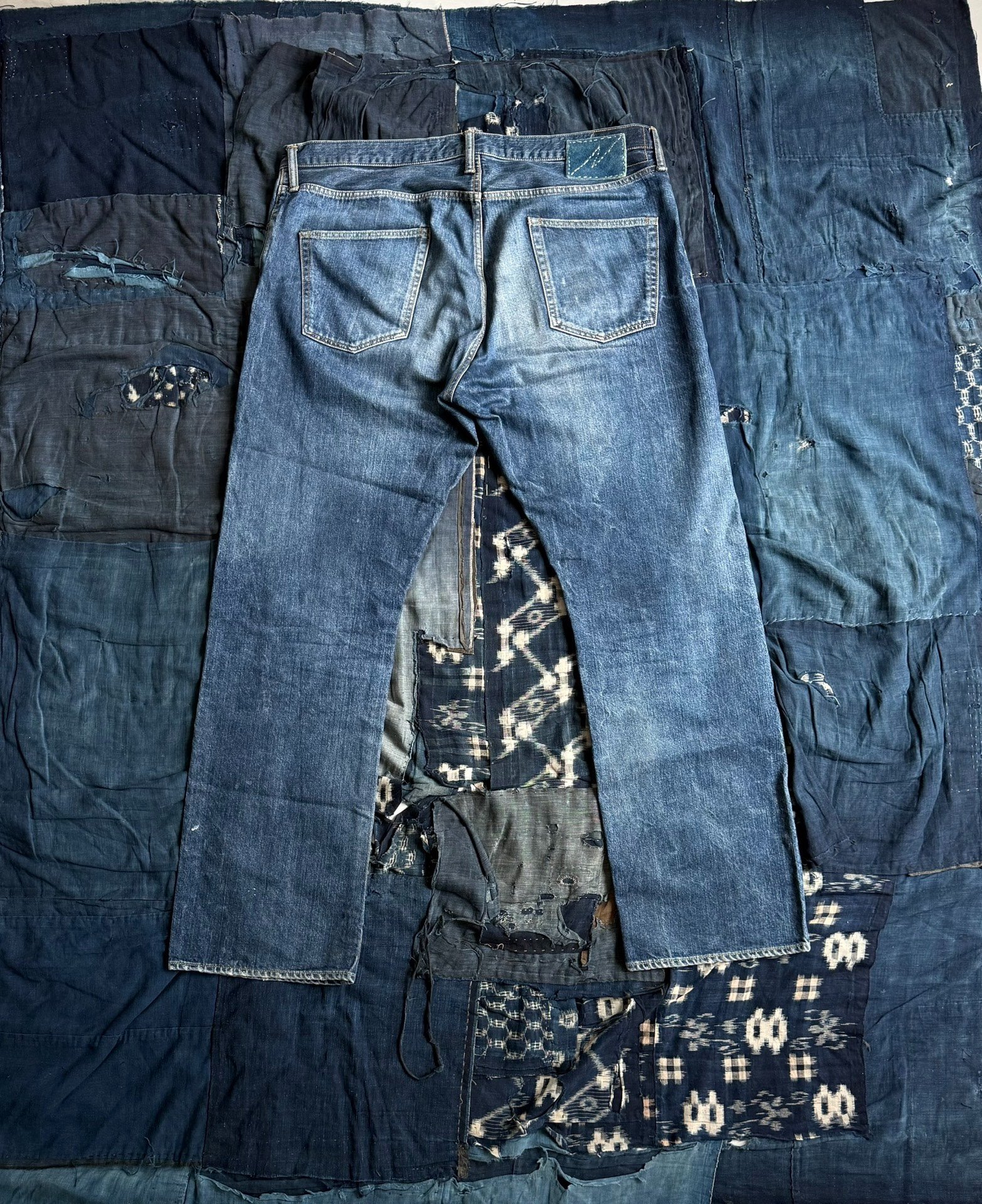 VISVIM 23AW SOCIAL SCULPTURE Jeans — front