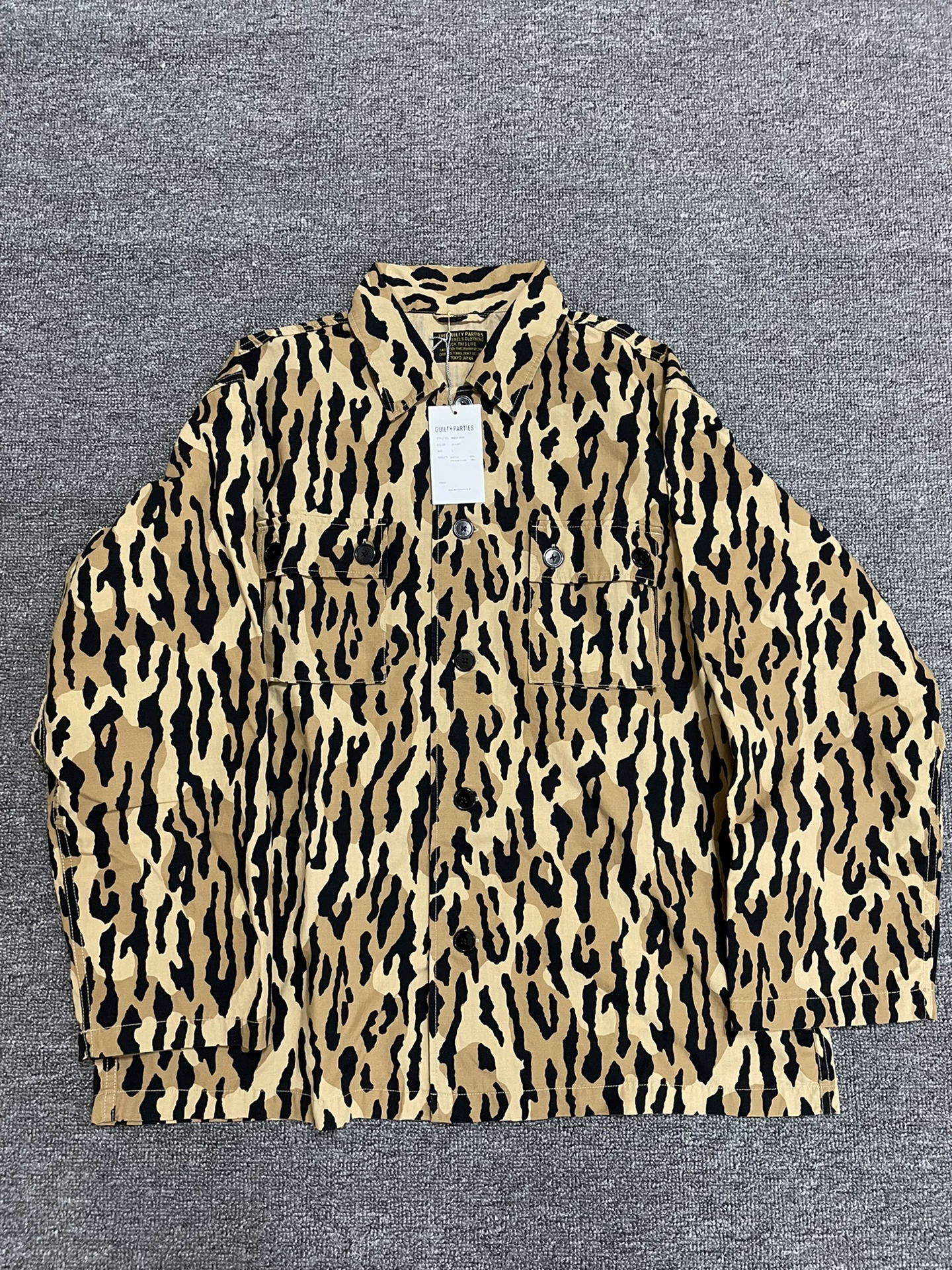 Wacko Maria Leopard Print Jacket
