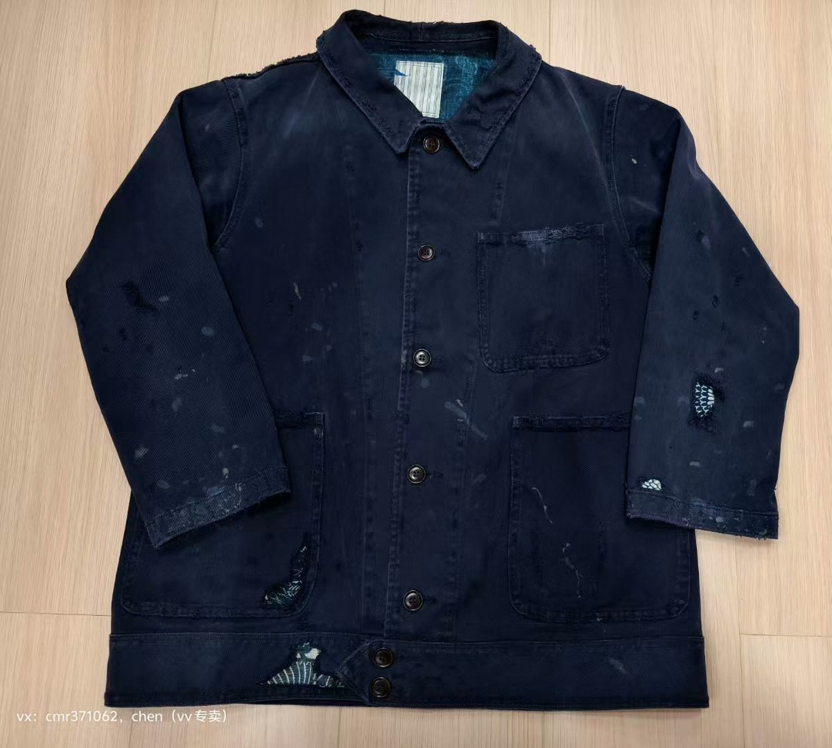 VISVIM 19 ICT BENNY JKT CRASH