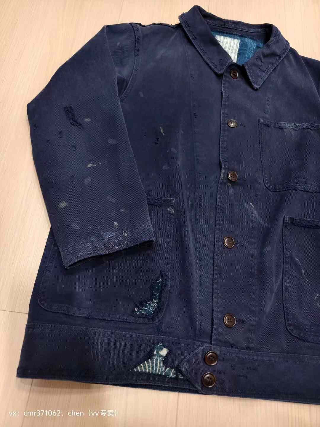 VISVIM 19 ICT BENNY JKT CRASH — front