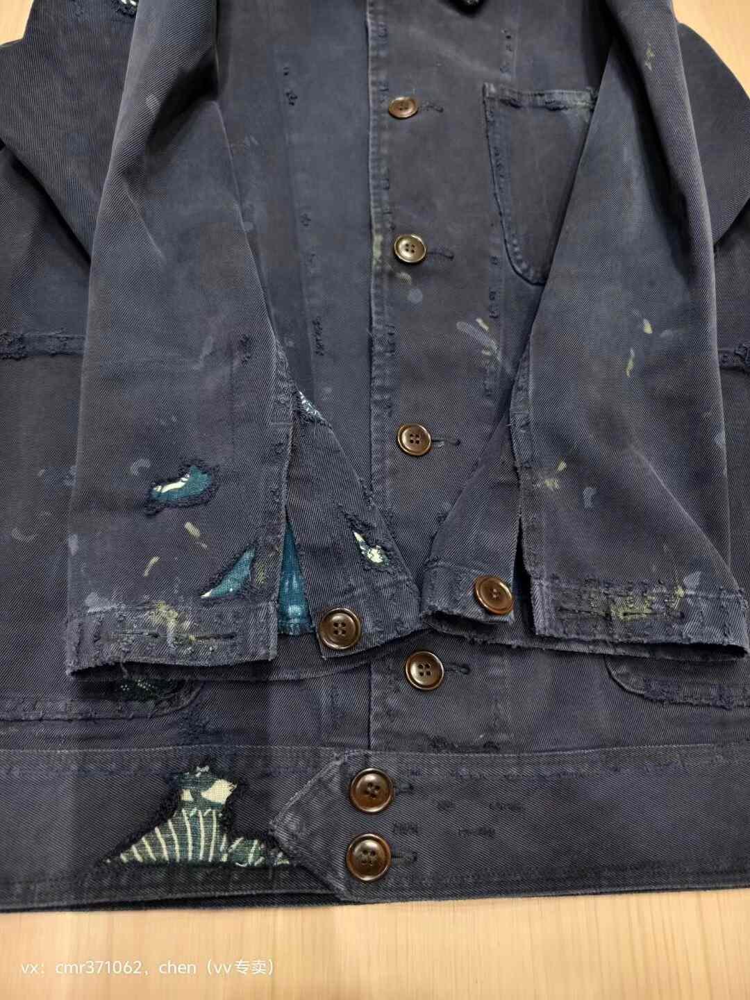 VISVIM 19 ICT BENNY JKT CRASH — label