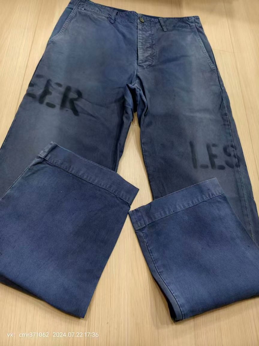 VISVIM 21AW CHINO PANTS HW DMGD — back