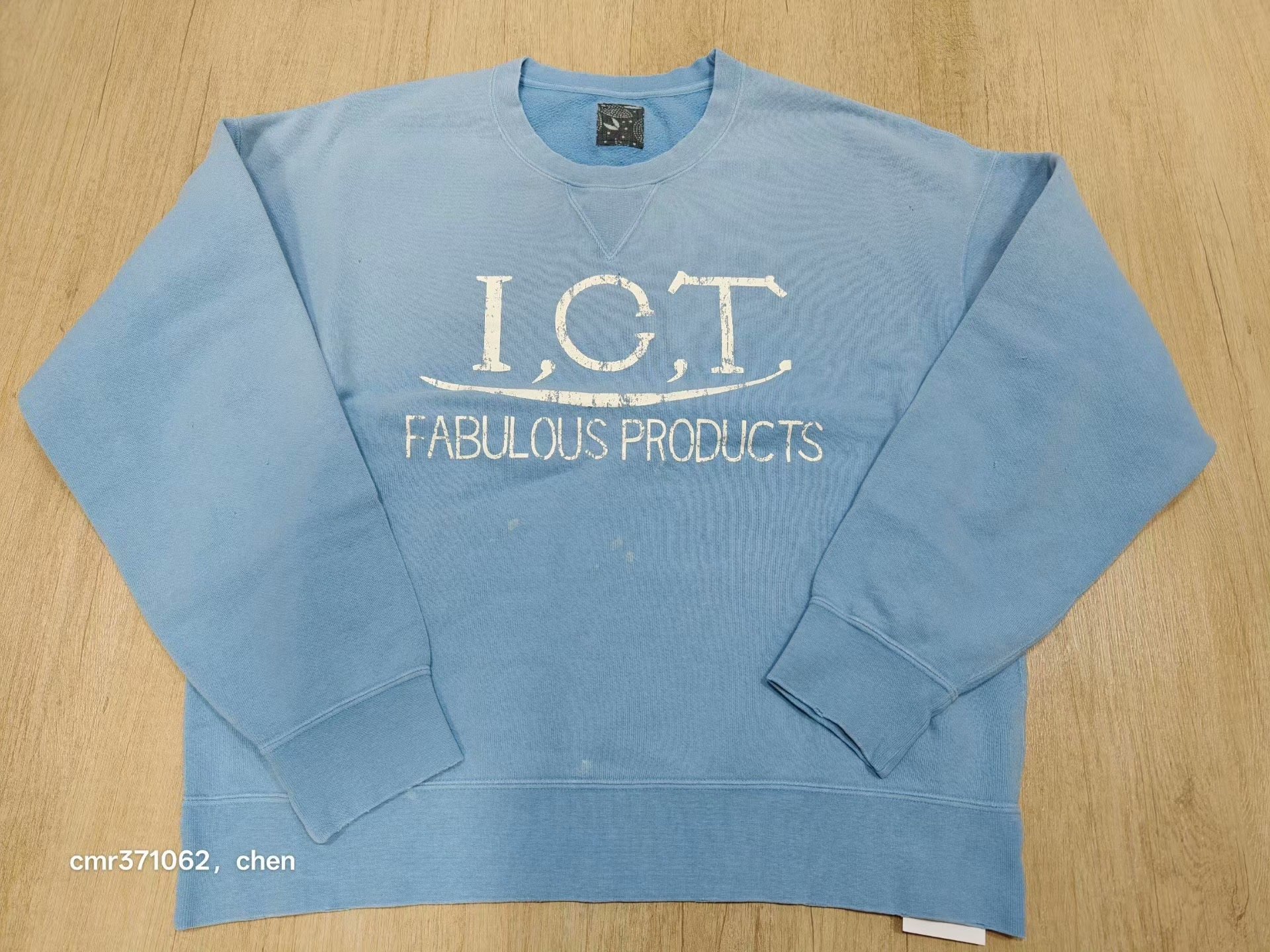 visvim 26 ict junbo sb sweat l/s crash