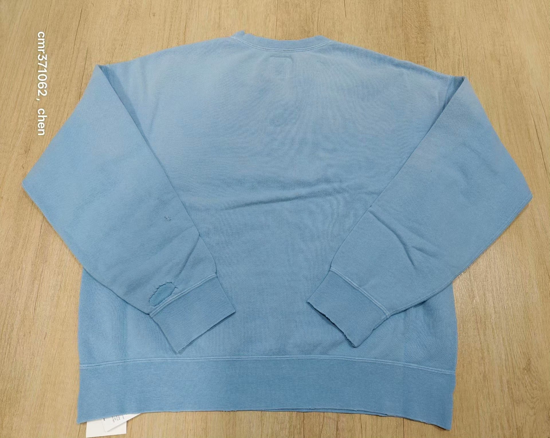 visvim 26 ict junbo sb sweat l/s crash — back