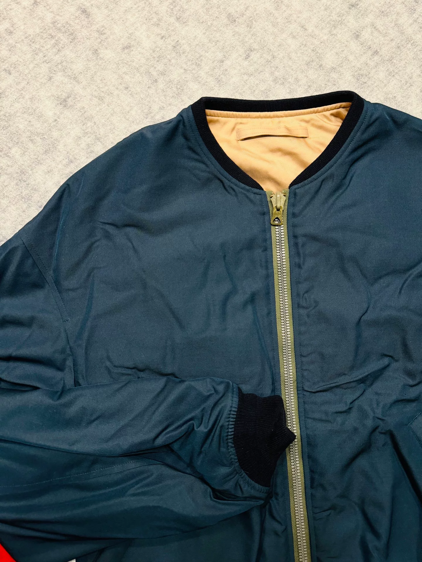 Visvim Thorson Jkt Mawata MA1 — detail