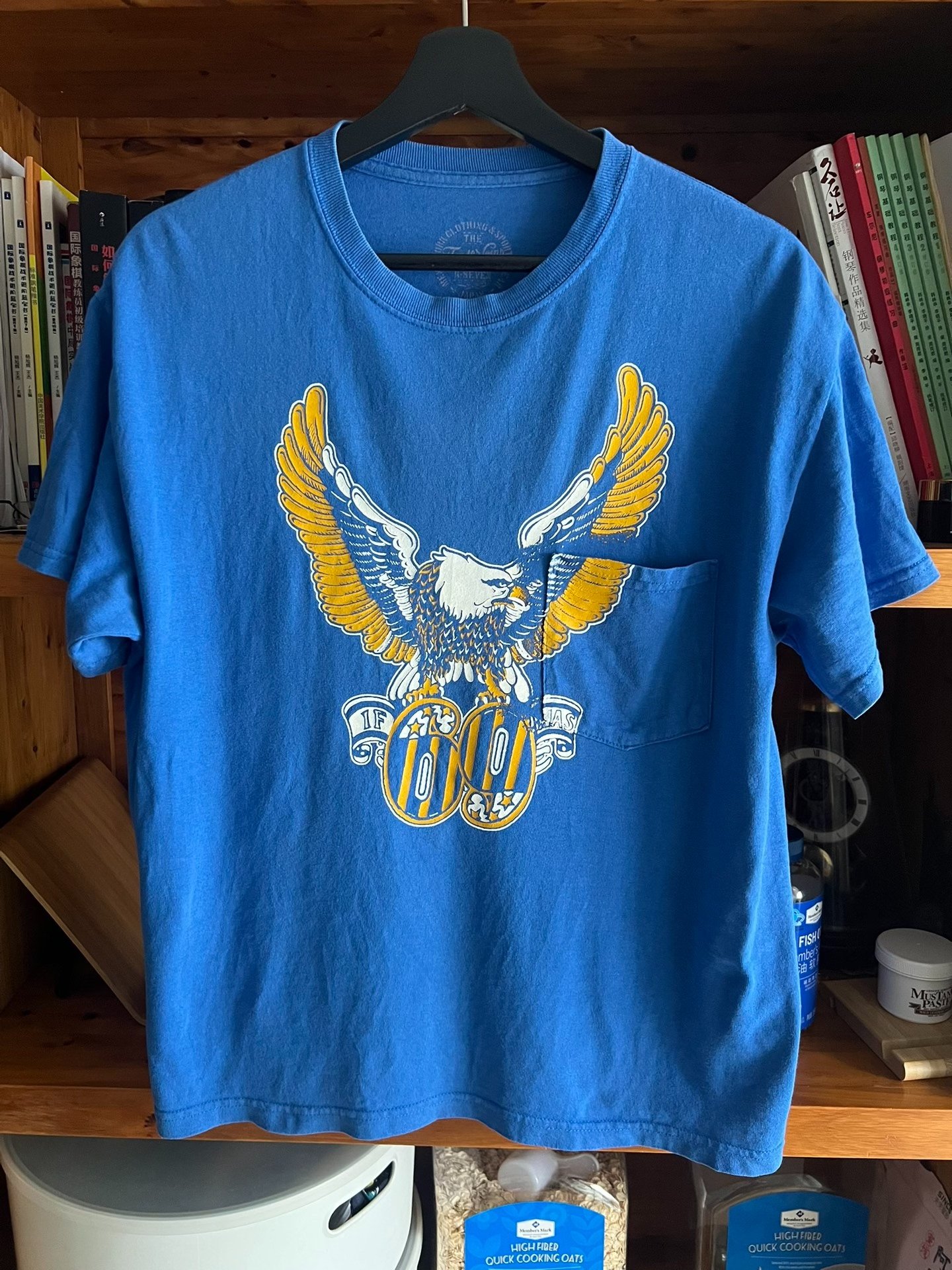 Tenderloin Harley Eagle Indigo Short Sleeve T