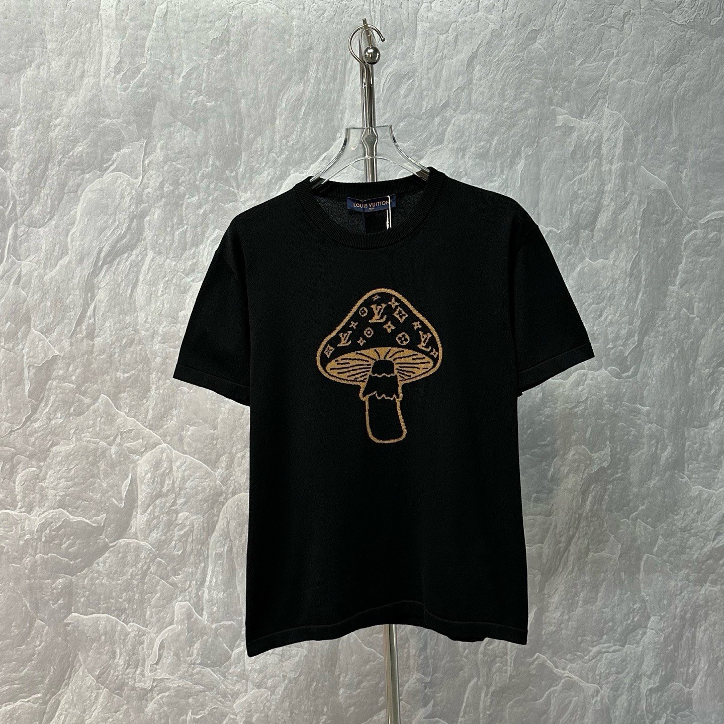 Louis Vuitton SS26 Mushroom Intarsia T-Shirt