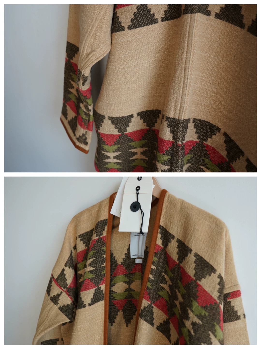 visvim sanjuro NT.BLANKET Robe — back