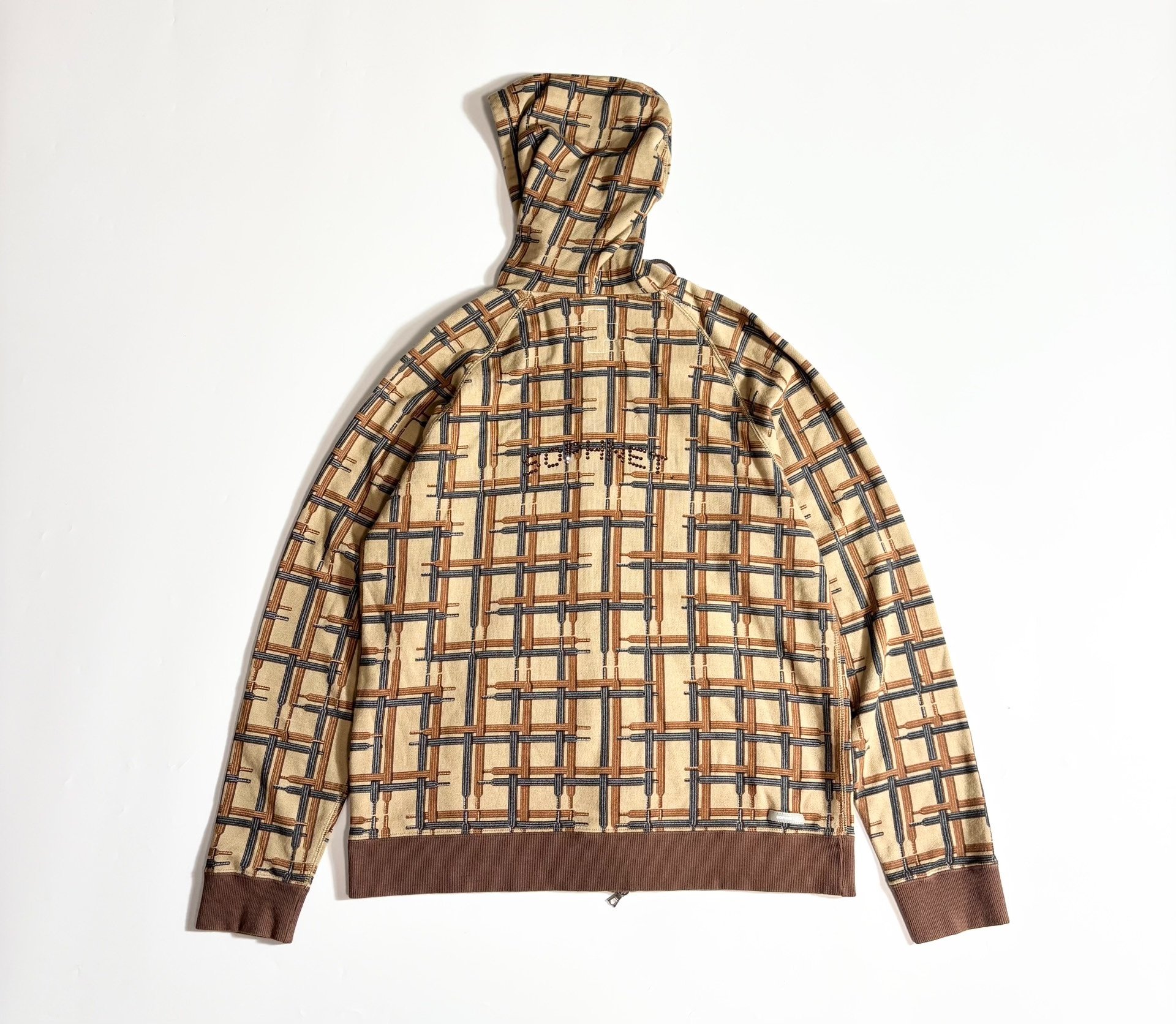 SOPHNET x DR.X Zip-Up Hoodie — front