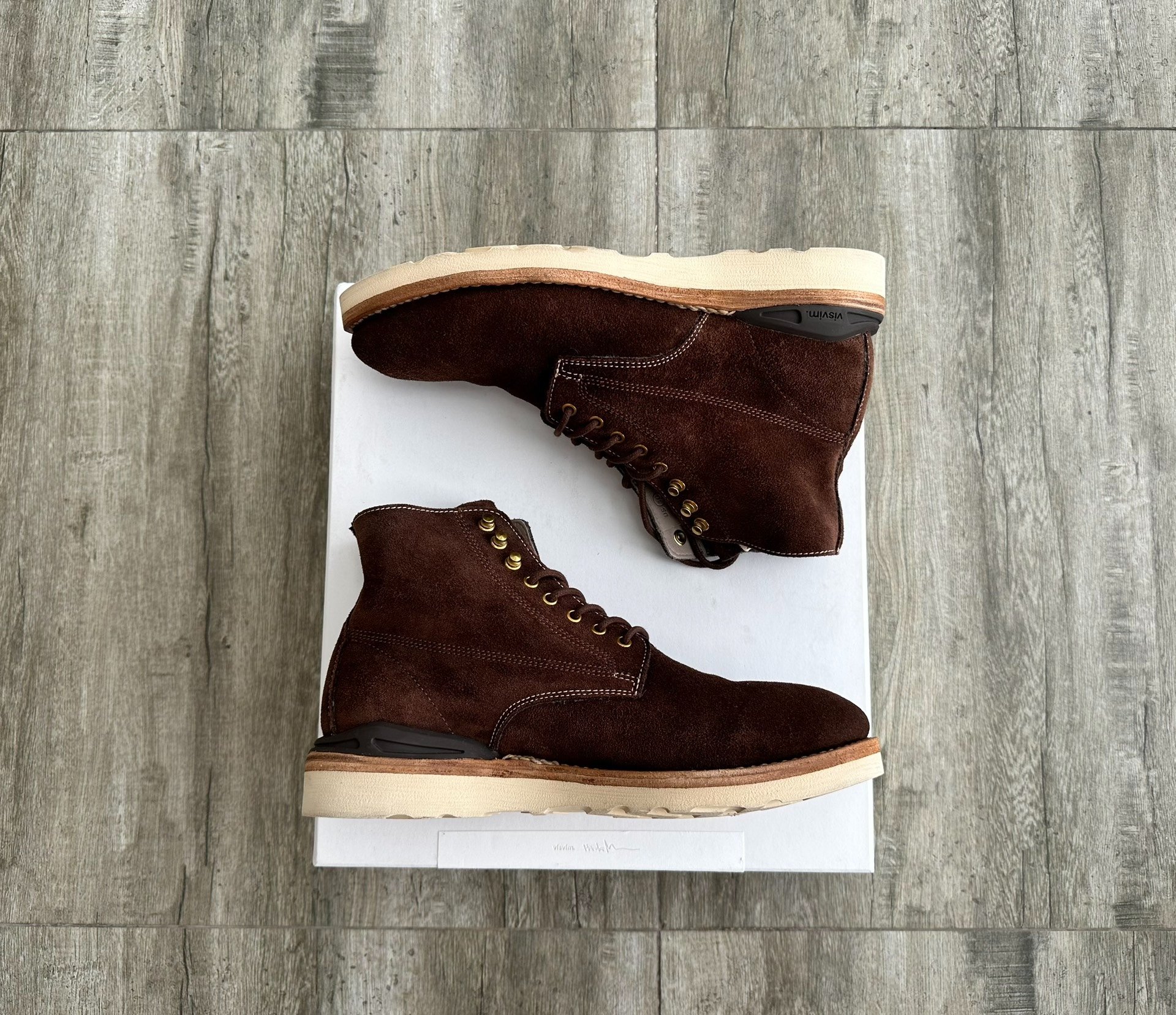 VISVIM 18AW SPOT VIRGIL BOOTS — back