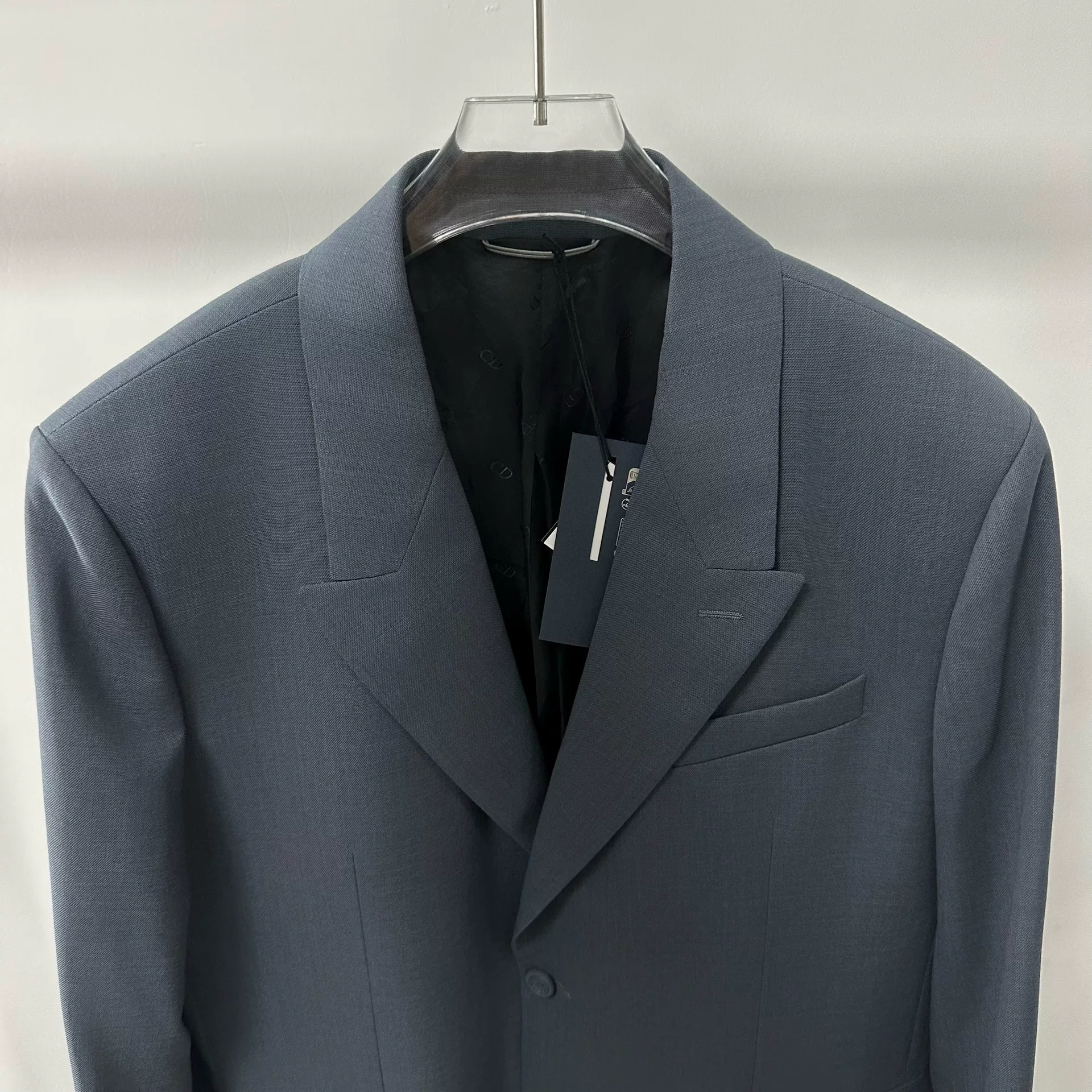 Dior 2024 Wool Peak Lapel Blazer — front