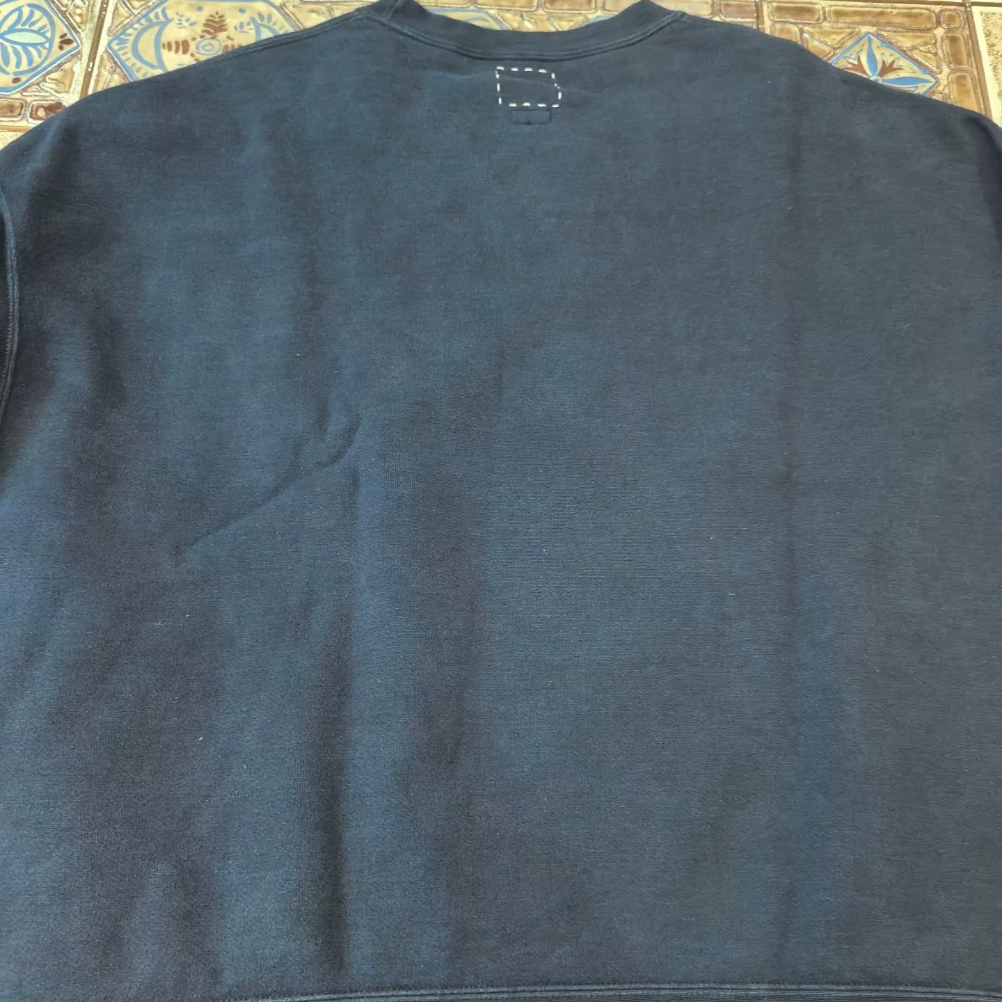 VISVIM JUMBO SB Sweat L/S DMGD — front