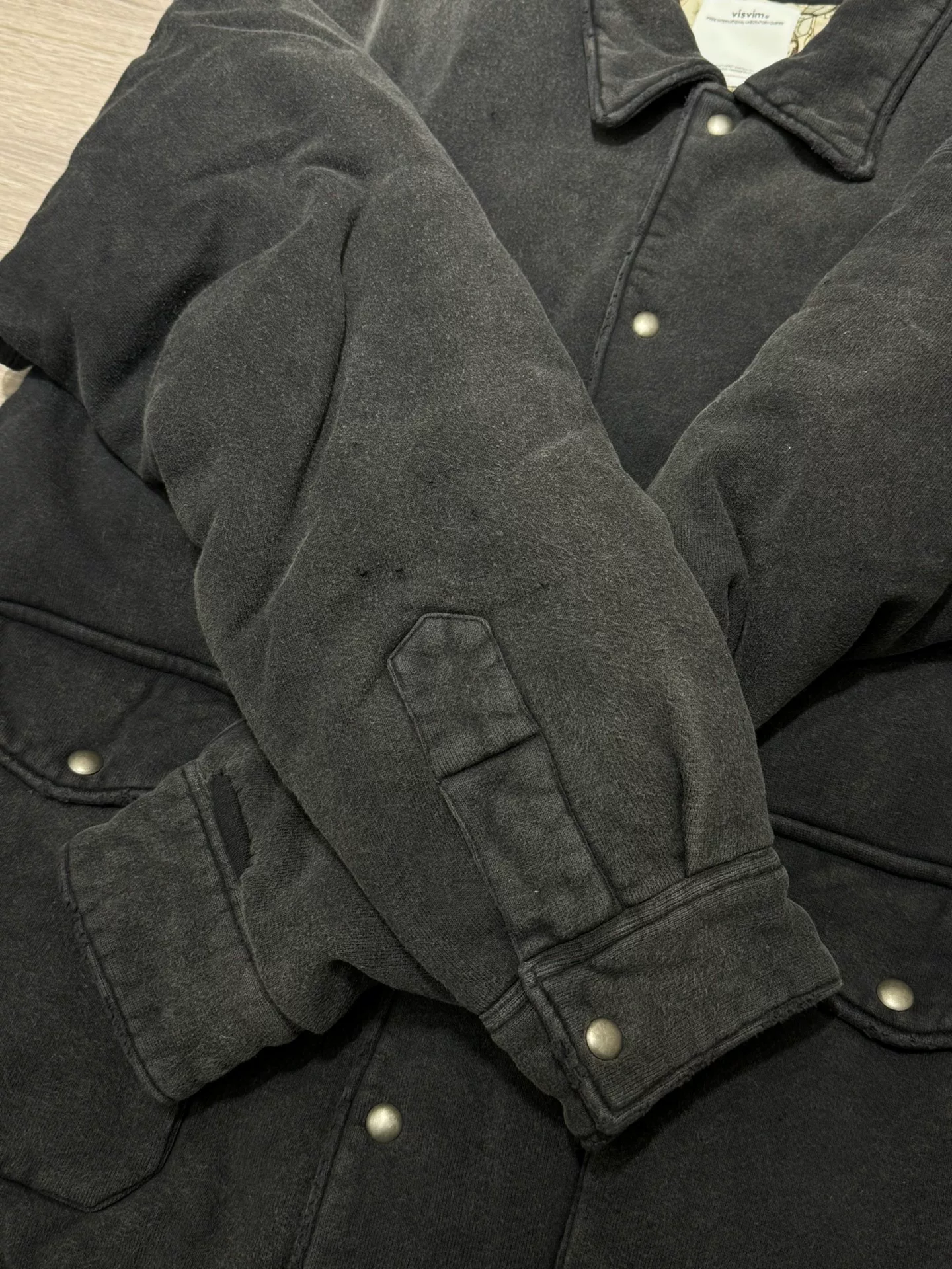 visvim 25SS Grenier Down Jacket — label