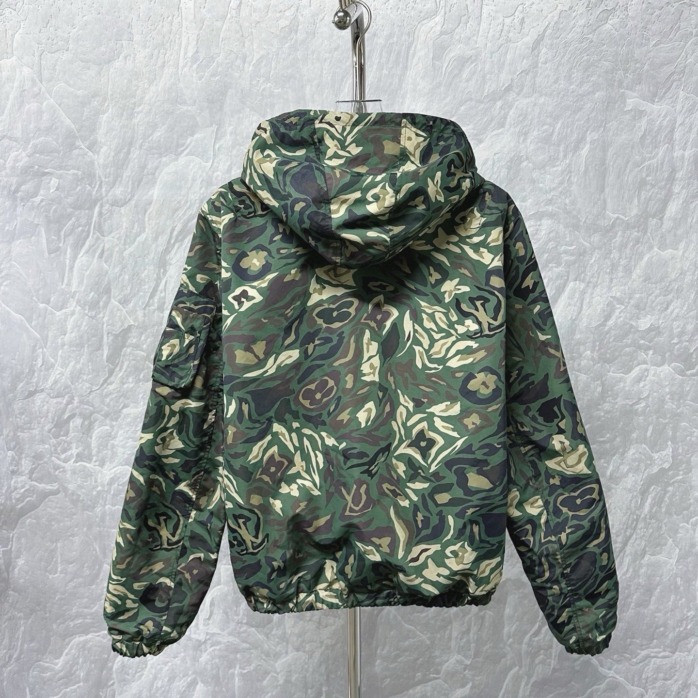 Louis Vuitton Nigo Reversible Camo Hooded Jacket — back