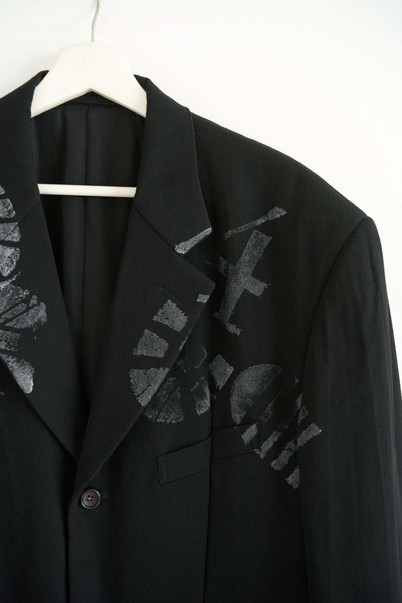 Comme des Garcons 95AW Digital Print Suit — label
