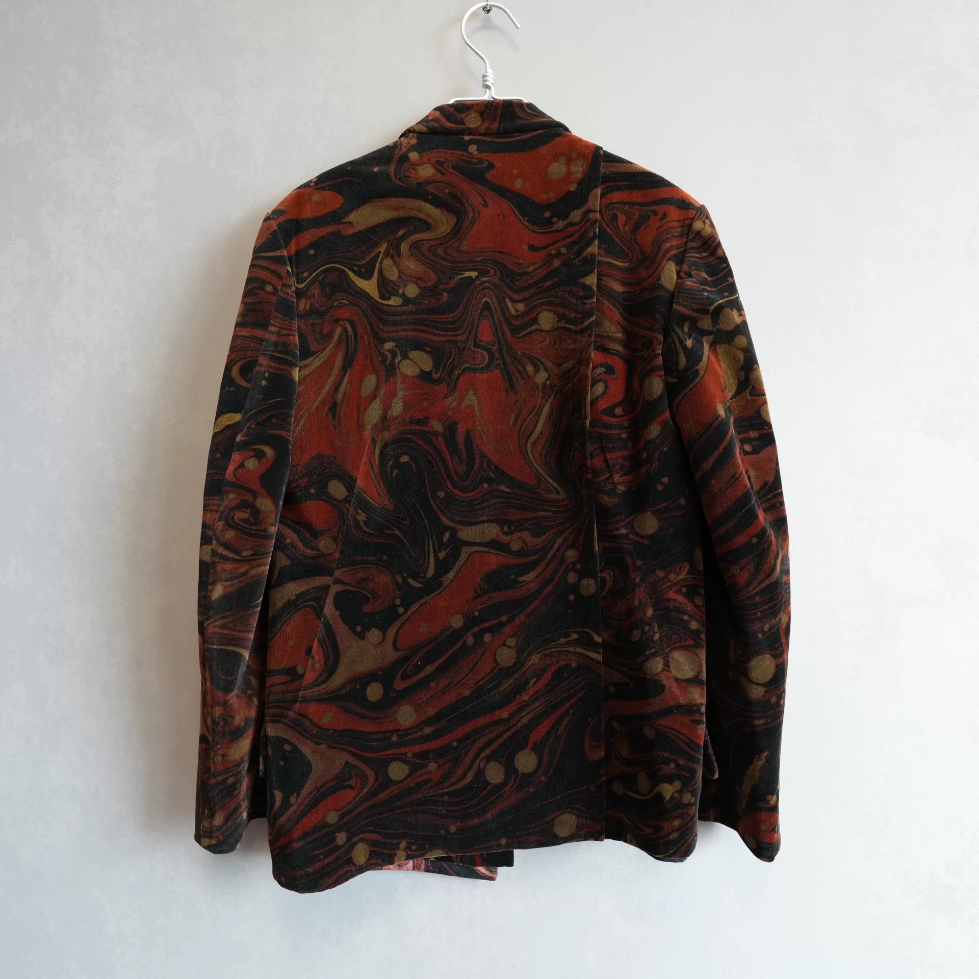 Yohji Yamamoto 15AW Double Velvet Jacket — back