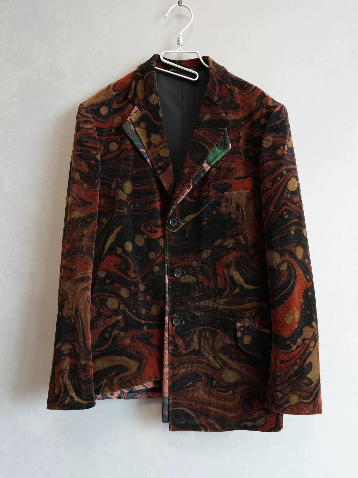 Yohji Yamamoto 15AW Double Velvet Jacket