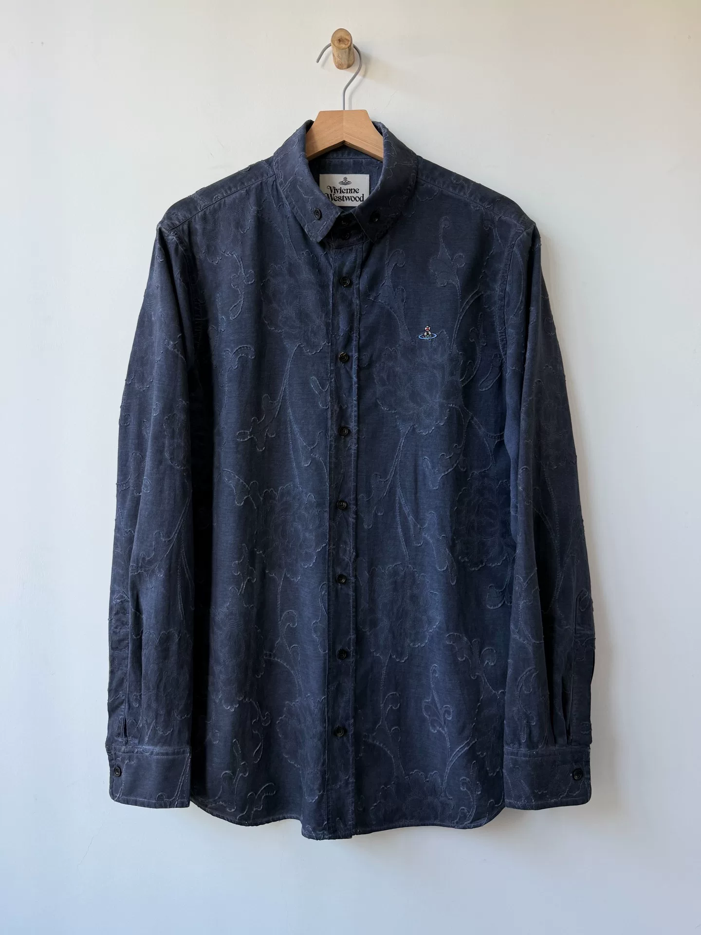 Vivienne Westwood Floral Embroidery Shirt — front