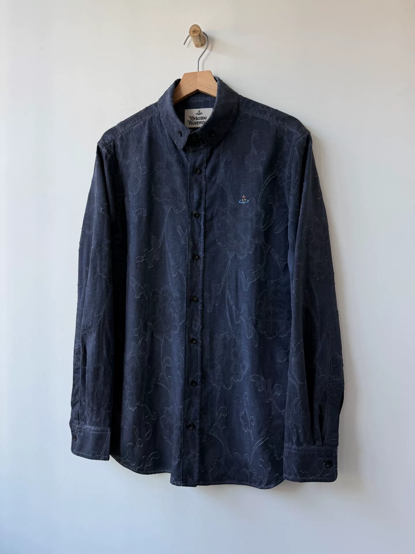 Vivienne Westwood Floral Embroidery Shirt — detail