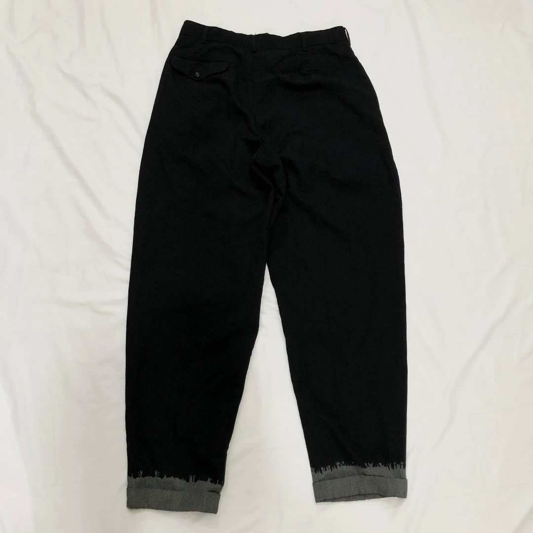 Comme des Garçons 93AW Runway Pants — detail